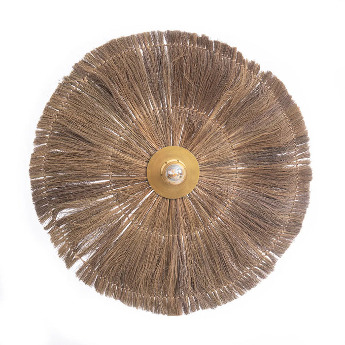 Bazar Bizar Chi-Chi wandlamp - natuurlijk Brass - L-Wandlampen-Bazar Bizar