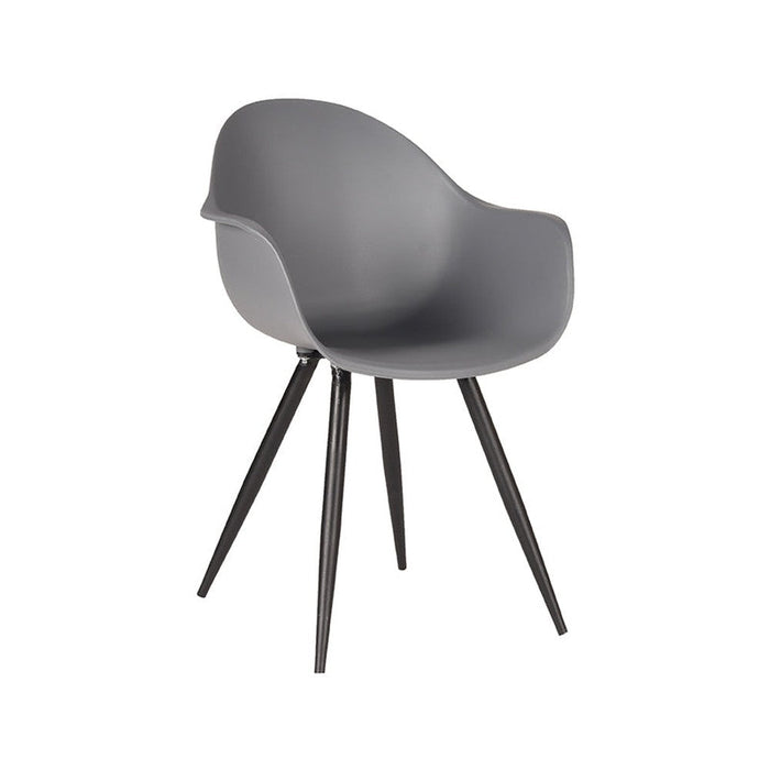 Label51 Eetkamerstoel Luca - Antraciet - Kunststof-Eetkamerstoelen-LABEL51