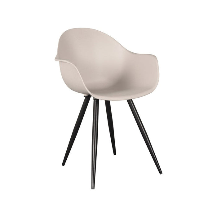 Label51 Eetkamerstoel Luca - Zand - Kunststof-Eetkamerstoelen-LABEL51