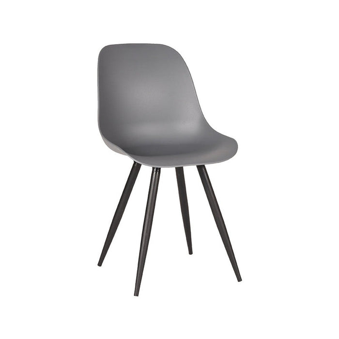 Label51 Eetkamerstoel Monza - Antraciet - Kunststof-Eetkamerstoelen-LABEL51