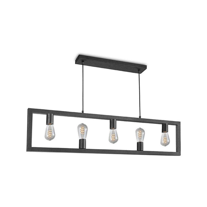 Label51 Hanglamp Quadrato - Zwart - Metaal-Hanglampen-LABEL51