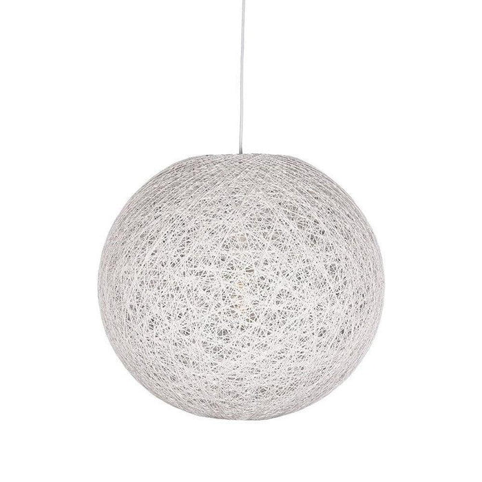 Label51 Hanglamp Twist - Wit - Vlas - L-Hanglampen-LABEL51