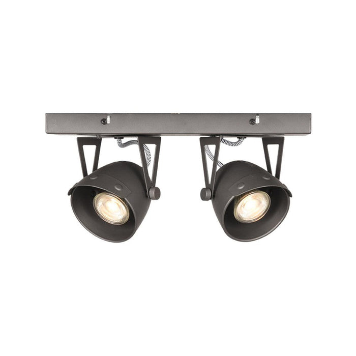 Label51 Spot Cap led - Grijs - Metaal - 2 Lichts-Spots-LABEL51