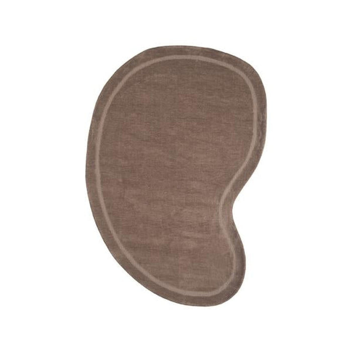 Label51 Vloerkleden Mody - Taupe - Synthetisch - 160x230 cm-Ronde vloerkleden-LABEL51