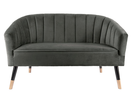 2-Zitsbank Royal - Velvet Taupe Groen - 128x71x80cm-2-Zitsbanken-Leitmotiv