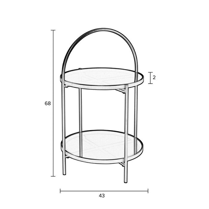 2de kans Bijzettafel Maeve-Bijzettafels-Creating Home
