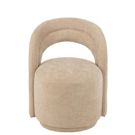 Accent Stoel textiel beige-J-Line