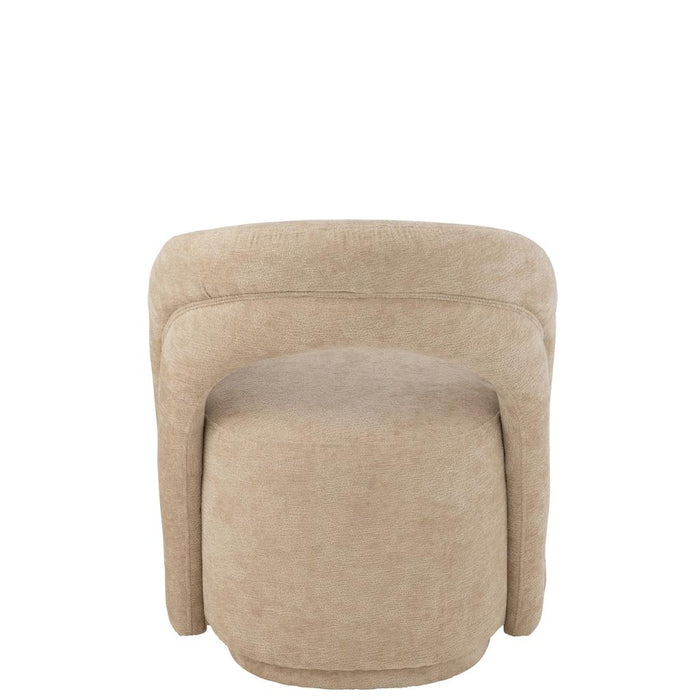 Accent Stoel textiel beige-J-Line