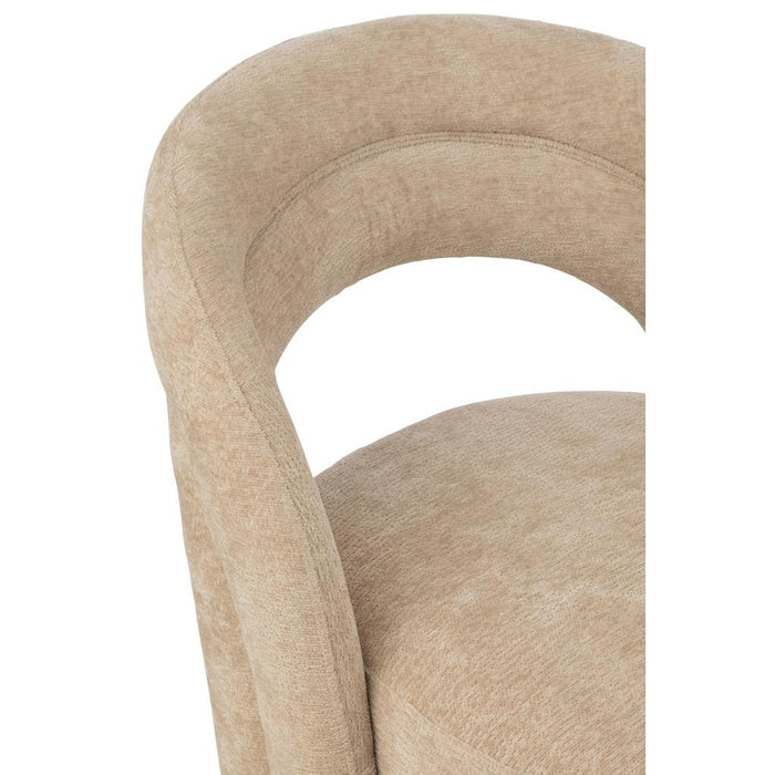 Accent Stoel textiel beige-J-Line