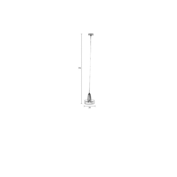 Anshin Hanglamp S Groen-Hanglampen-Creating Home