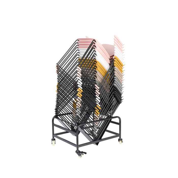 Armstoel Stacks Pink-Eetkamerstoelen-Creating Home