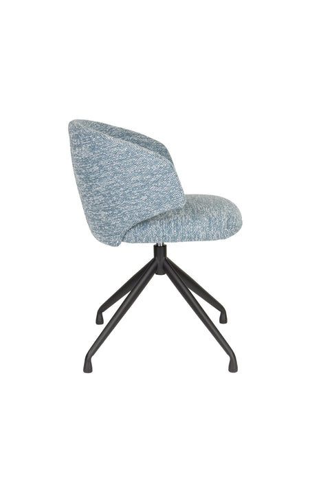 Balado Stoel Blauw-Creating Home