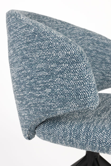 Balado Stoel Blauw-Creating Home