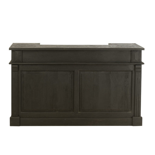 Bar 2 lades mango hout zwart-Wijnrekken-J-Line