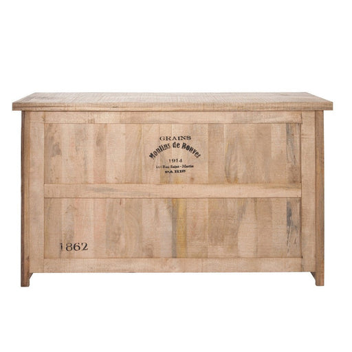 Bar 3laden+3planken hout naturel-Wijnrekken-J-Line
