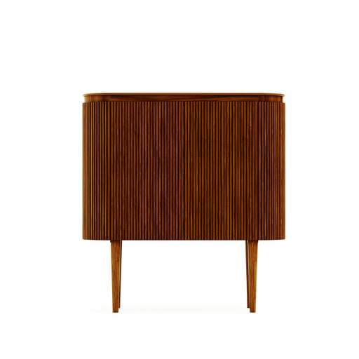 Bar Cabinet Tide 4 Deur-140x45x150-Bruin-Mango-Wijnkasten-HSM Collection