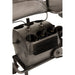 Bar Motorfiets 12glazen 6flessen metaal/mango hout donkergrijs/naturel-Wijnrekken-J-Line