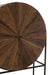 Bar Shanil gerecycleerd hout/mdf bruin/zwart-Wijnkasten-J-Line
