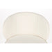 Barstoel Joa Wit met zwarte poten-Barkrukken-Creating Home