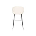 Barstoel Joa Wit met zwarte poten-Barkrukken-Creating Home