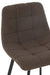 Barstoel Kent metaal/polyester bruin-Barkrukken-J-Line