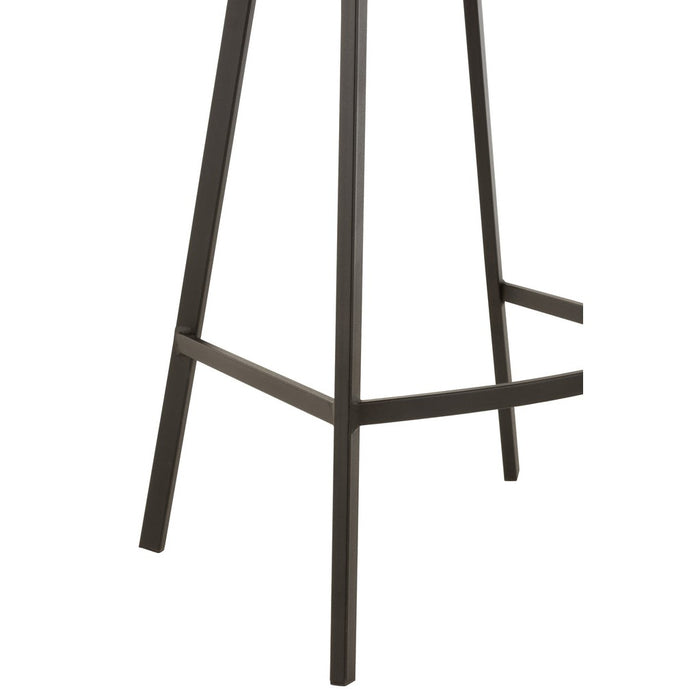 Barstoel Olivier textiel/metaal beige-Barkrukken-J-Line