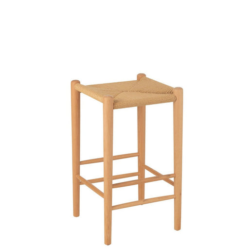 Barstoel Orientaal essenhout/touw naturel-Barkrukken-J-Line