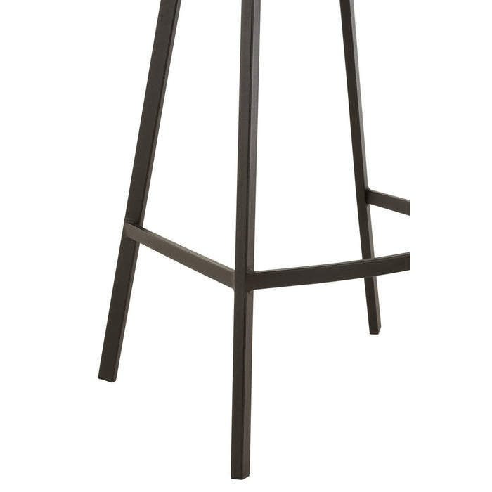 Barstoel Stephane textiel/metaal beige-Barkrukken-J-Line