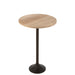 Bartafel Metaal/mango hout naturel/zwart-Salontafels-J-Line