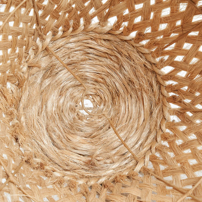 Bazar Bizar Abaca Jelly Fish hanglamp - natuurlijk - L-Hanglampen-Bazar Bizar