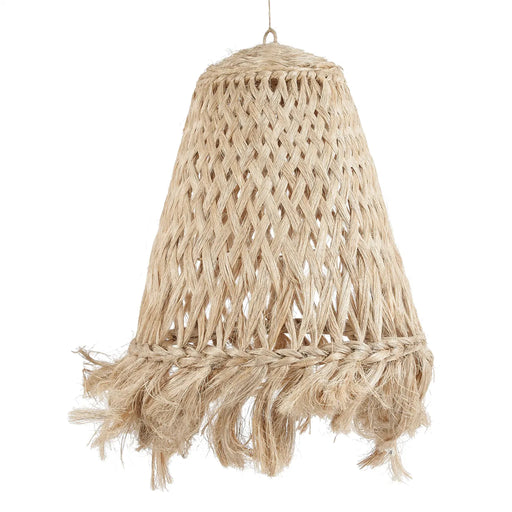 Bazar Bizar Abaca Jelly Fish hanglamp - natuurlijk - L-Hanglampen-Bazar Bizar