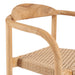 Bazar Bizar Amaya eetkamerstoel - natuurlijk - buiten-Eetkamerstoelen-Bazar Bizar