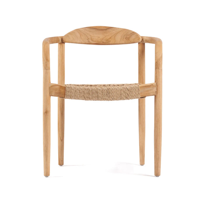 Bazar Bizar Amaya eetkamerstoel - natuurlijk - buiten-Eetkamerstoelen-Bazar Bizar