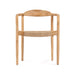 Bazar Bizar Amaya eetkamerstoel - natuurlijk - buiten-Eetkamerstoelen-Bazar Bizar