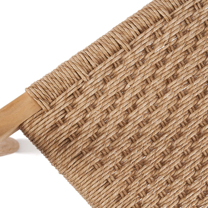 Bazar Bizar Amaya eetkamerstoel - natuurlijk - buiten-Eetkamerstoelen-Bazar Bizar