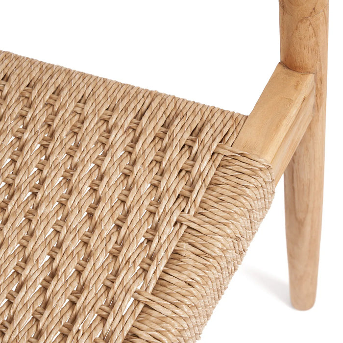 Bazar Bizar Amaya eetkamerstoel - natuurlijk - buiten-Eetkamerstoelen-Bazar Bizar