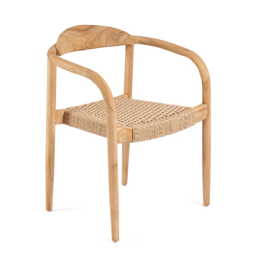 Bazar Bizar Amaya eetkamerstoel - natuurlijk - buiten-Eetkamerstoelen-Bazar Bizar