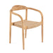 Bazar Bizar Amaya eetkamerstoel - natuurlijk - buiten-Eetkamerstoelen-Bazar Bizar
