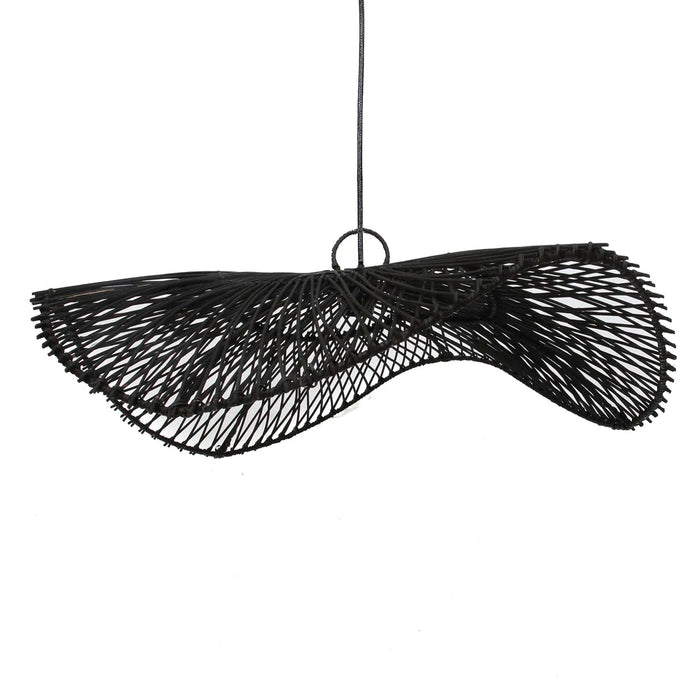 Bazar Bizar Chapeau hanglamp - zwart - L-Hanglampen-Bazar Bizar