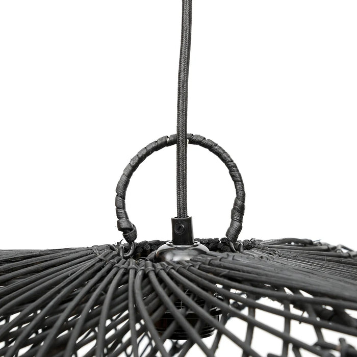 Bazar Bizar Chapeau hanglamp - zwart - L-Hanglampen-Bazar Bizar