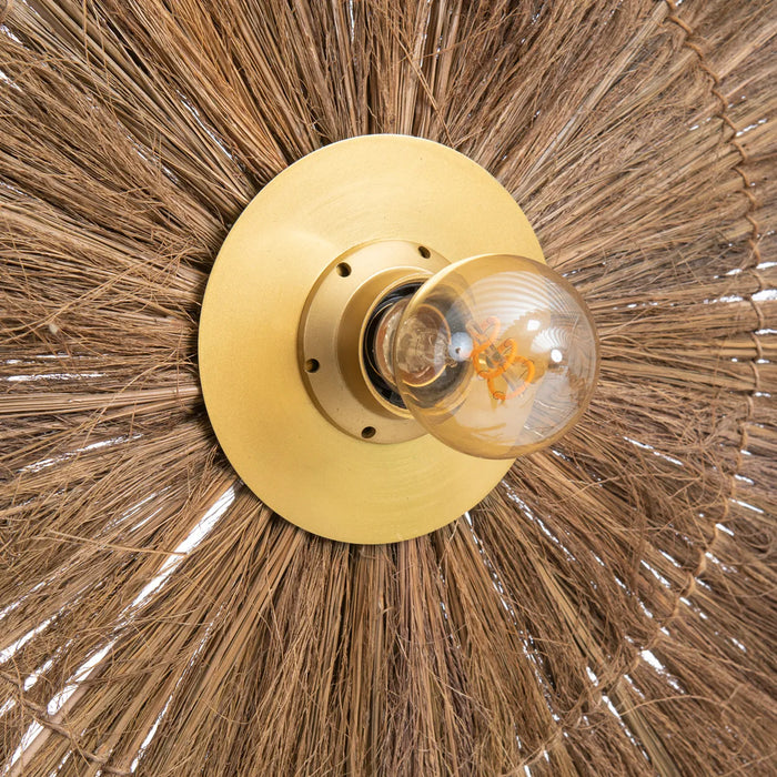Bazar Bizar Chi-Chi wandlamp - natuurlijk Brass - M-Wandlampen-Bazar Bizar