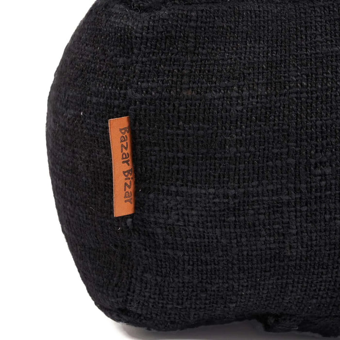 Bazar Bizar Comfy Poef - zwart-Poefs-Bazar Bizar
