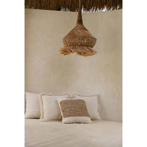 Bazar Bizar Hippy Tipi hanglamp - natuurlijk - L-Hanglampen-Bazar Bizar