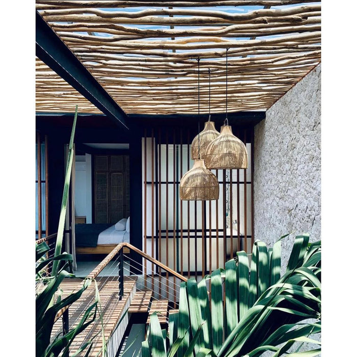 Bazar Bizar Lobster Trap hanglamp - natuurlijk - L-Hanglampen-Bazar Bizar