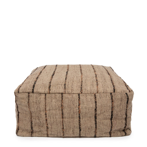 Bazar Bizar Oh My Gee Poef - beige zwart-Poefs-Bazar Bizar