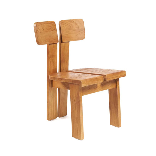 Bazar Bizar Sama Sama eetkamerstoel - natuurlijk-Eetkamerstoelen-Bazar Bizar