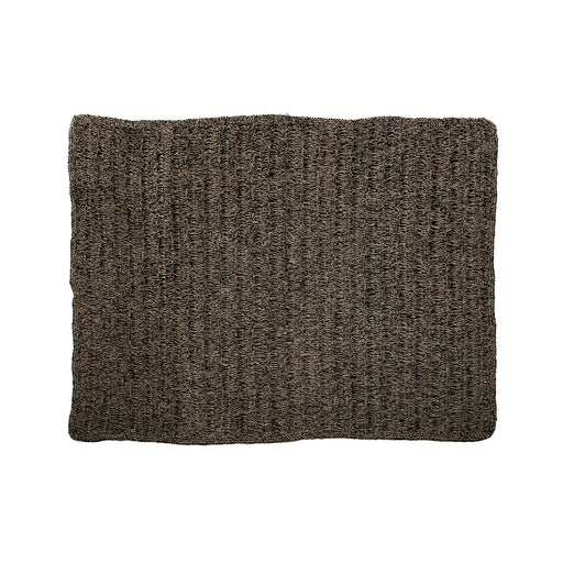 Bazar Bizar Seagrass vloerkleeed - natuurlijk zwart - 180x240-Rechthoekige vloerkleden-Bazar Bizar