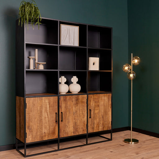 Boekenkast Oakland XXL | 160 cm-Boekenkasten-Starfurn