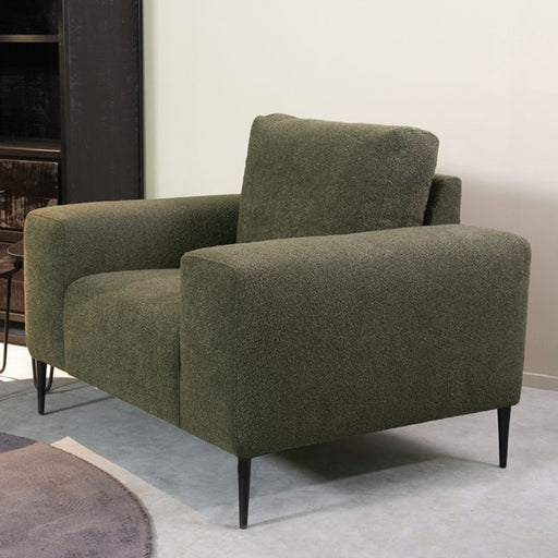 Label51 Bank Ferraro 1-Zits 112x88x85 cm Hunter Boucle-1-Zitsbanken-LABEL51