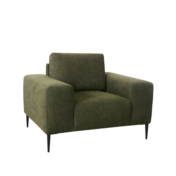 Label51 Bank Ferraro 1-Zits 112x88x85 cm Hunter Boucle-1-Zitsbanken-LABEL51